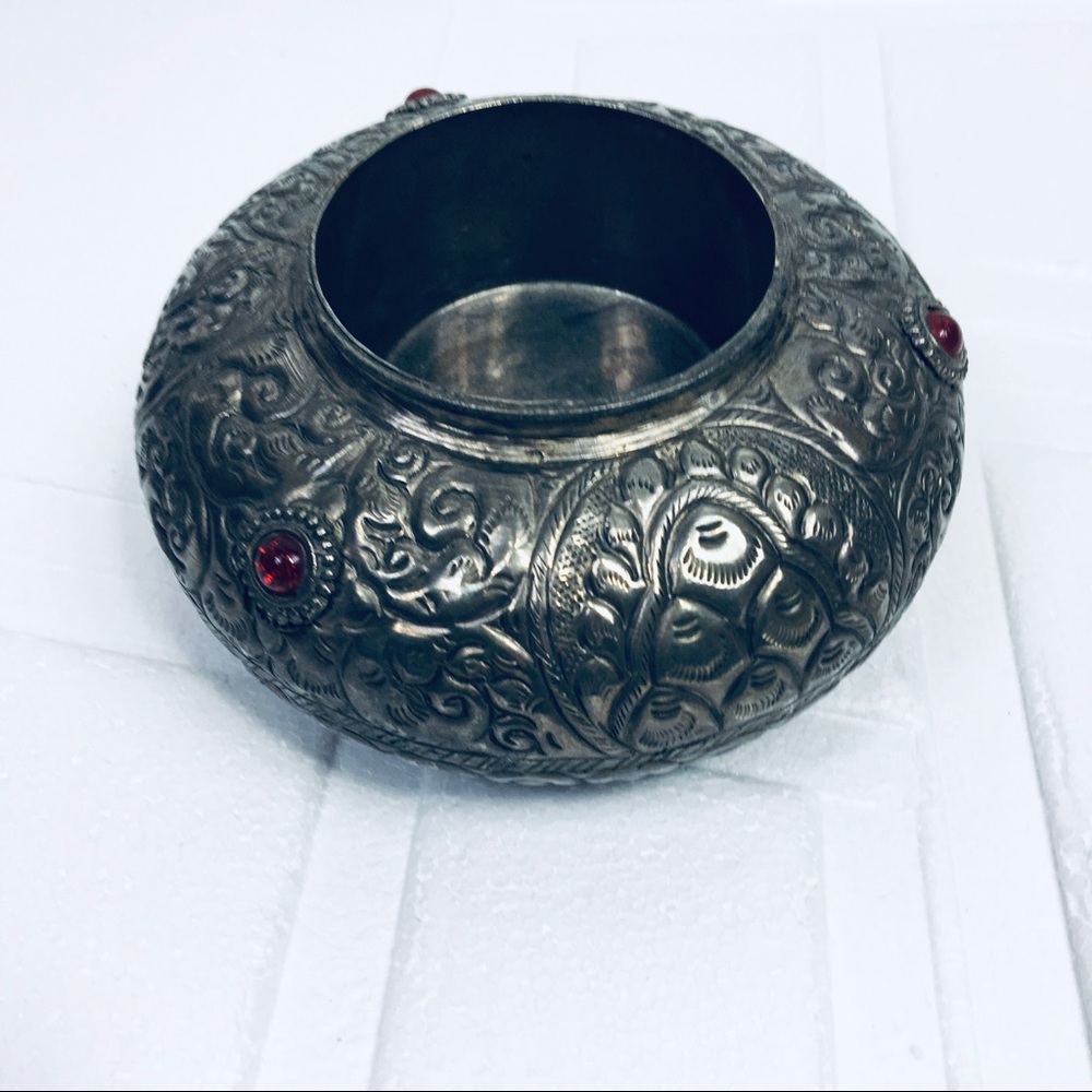 Vintage/ Antique Handmade Brass candle holder